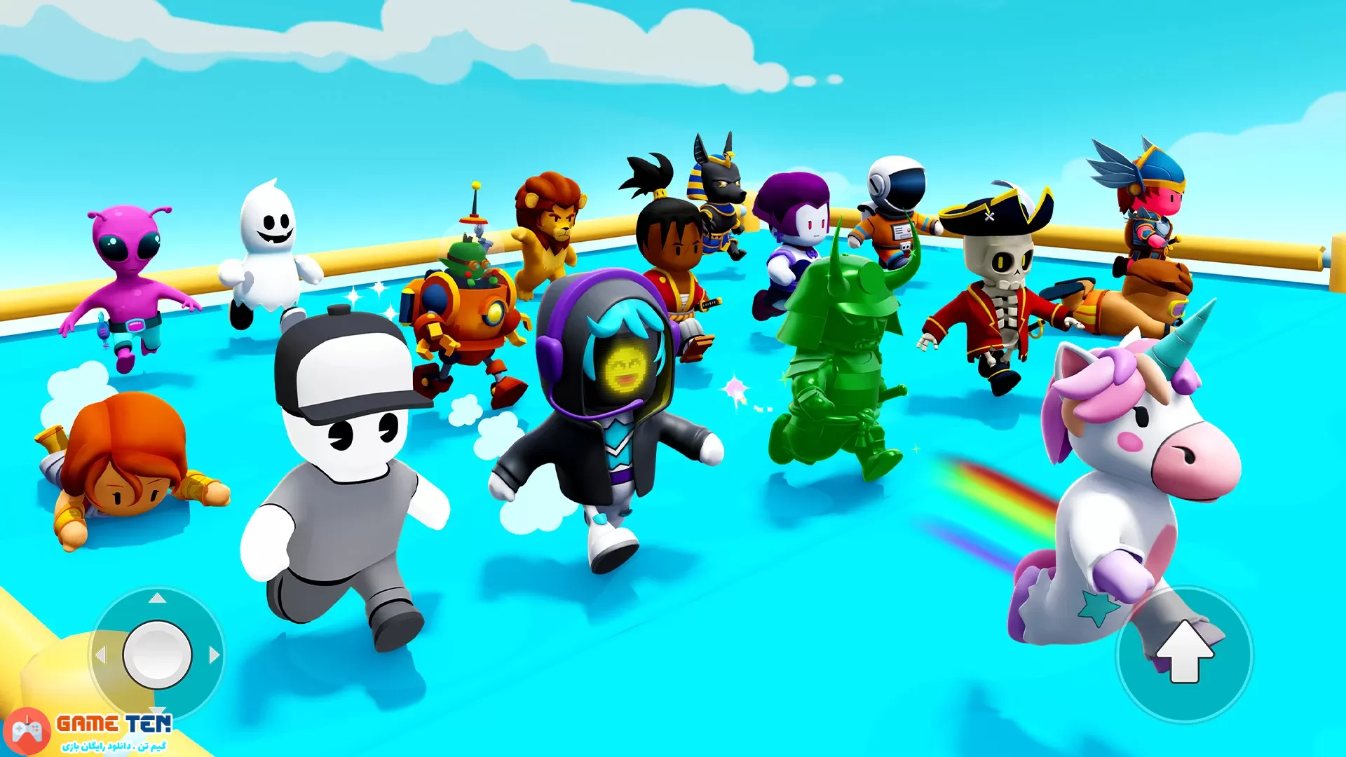 مود بینهایت بازی Stumble Guys